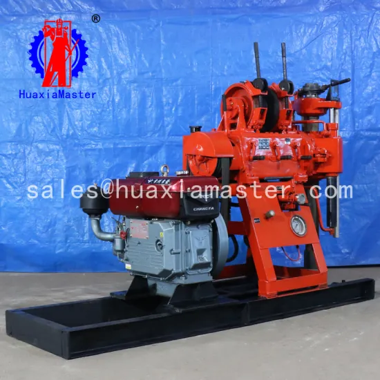 XY-200 bore well hole diamond drilling rig soil drilling machine