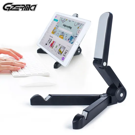 DIY Foldable Stand For iPad Samsung Tablet Holder Cell Phone Stand Universal Adjustable Desktop Mount Stand Tripod Support