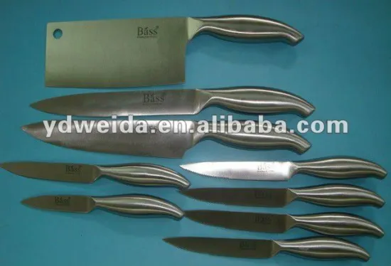 Damast knife set