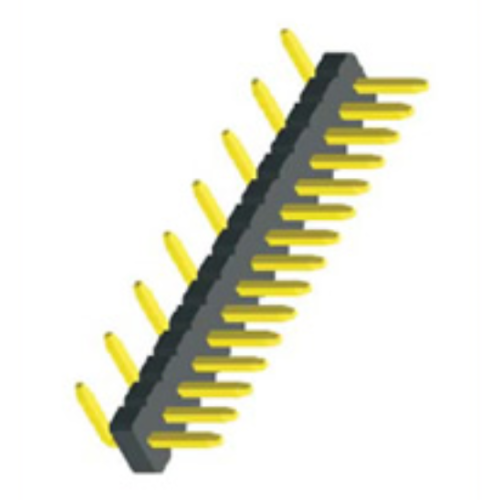 Type CMS d'en-tête de broche de 1,27 mm (L = 2,5 H = 1,7/2,5)