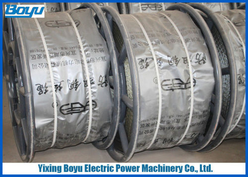 Conductors Stringing Anti Twist Wire Rope Galvanized Braided For Power Line 6 Squares