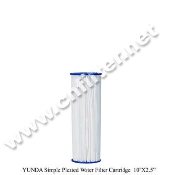 Cheap water filter cartridges for industrial filtration /Pleated filter cartridge
