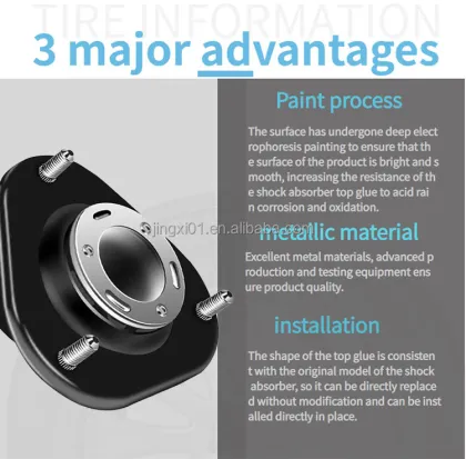 ST-Precision Front Strut Mounting for Chevrolet Aveo, Chevrolet Spark, Opel Karl (95227628, 13502180)