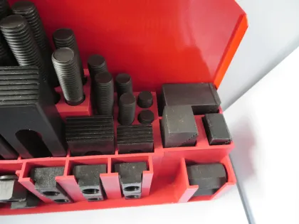 58pcs Deluxe Steel Clamping Kit Tools