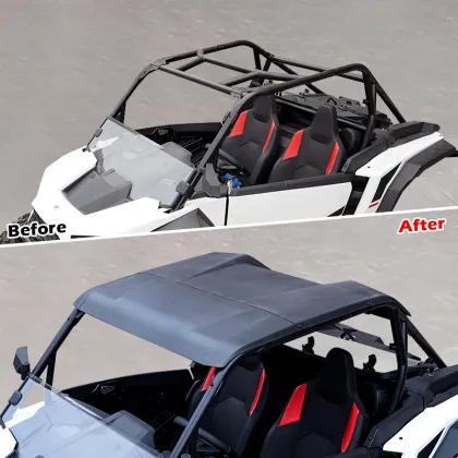 Black Hard Top Roof for Polaris RZR XP 1000 2024 - YongJin ATV UTV Parts and Accessories