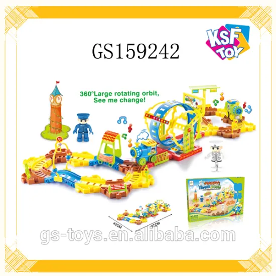 360 Degree Rotating Orbit Plastic Toy Connecting Toys