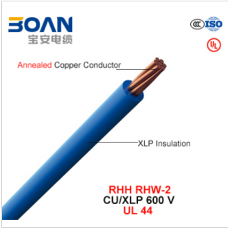 RHH/RHW-2, Building Wire, 600 V, Cu/Xlp (UL 44)