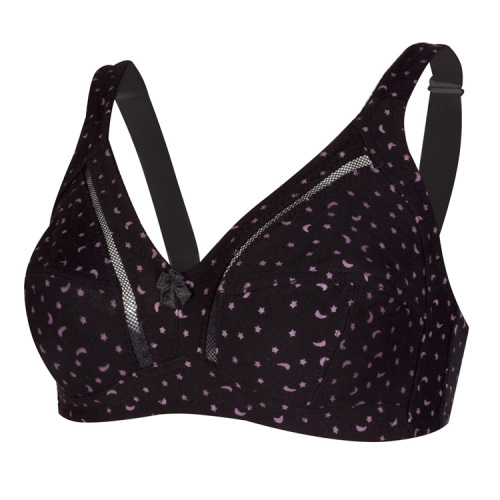 In-stock plus size full cup soutien estampado