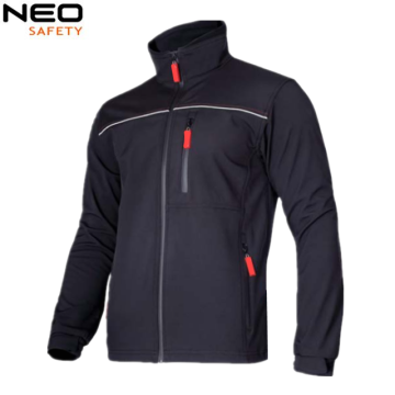 Cheap Polyester Breathable waterproof Safety work Softshell Jacket
