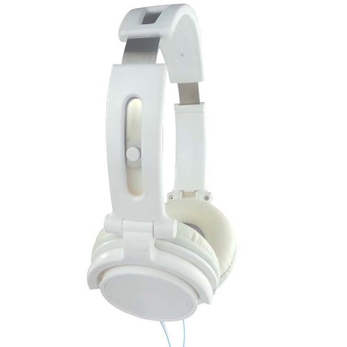 Headphone Stereo Headphone Baja Putih Headphone Komputer