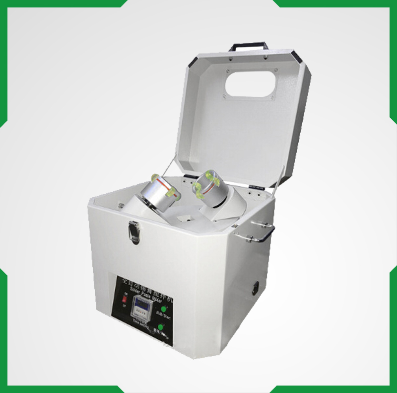 Digital control Efficient hybrid solder paste mixer