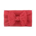 Baby Nylon Bow Elastics Hairbands For Girls