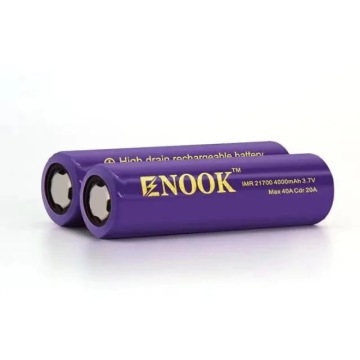 ENOOK 21700 40A 21700 Battery Charger and 3.7V Li-Ion Battery for Chainsaw