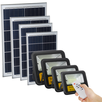 100W & 200W Energy-Saving Waterproof Solar LED Flood Lights for Outdoor Use