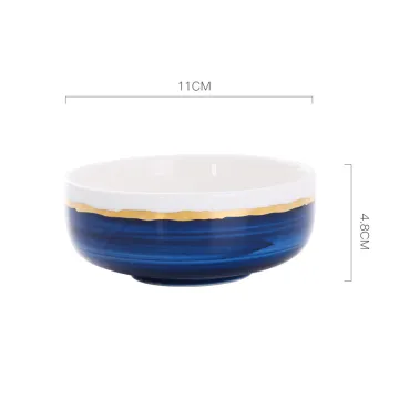 Factory Lowest Price Food Bowls Serv Decorative Porcelain Bowl