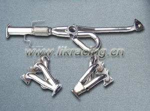mx6 exhaust header