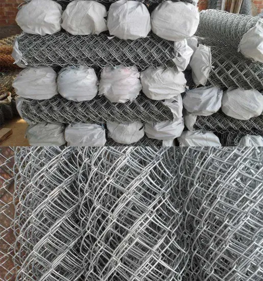 Hot-dipped Galvanized Chain Link Fence