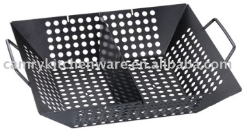 NON-STICK BBQ SQUARE SHAKER BASKET
