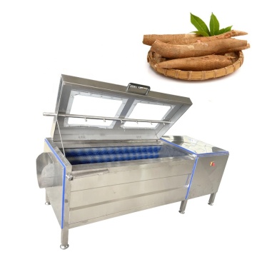 High Efficiency Low Energy Cassava Washing and Peeling Machine 304 Stainless Steel