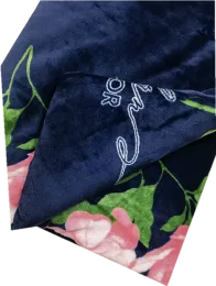 color supersoft shiny blanket fabric flannel