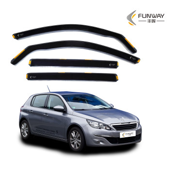 Peugeot 308 MK2 2013-2021 5 Door Hatchback Car Deflectors - Rain Guards & Vent Visors