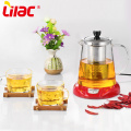 Lilac s32-3/s32-2/s32-1/s32 bule de chá de vidro