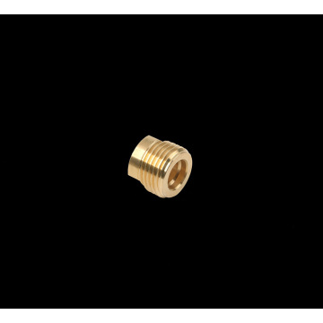 CNC Brass Outlet Connector