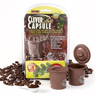 Reusable Clever Coffee Filter Capsule