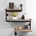 Modern Ladder Pipe Wall Bookshelf Bracket