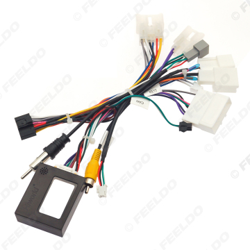 16Pin Netzkabel Kabelbaumadapter mit Canbus -Box für Subaru Forester 2023 Head Unit Installation