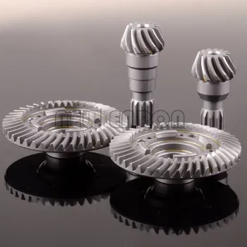 NEW ENRON 1/5 Front Or Rear Hard Chrome Steel Spiral Cut Differential Ring Pinion Gear 7777X 7778X For RC Car Traxxas X-Maxx 6S