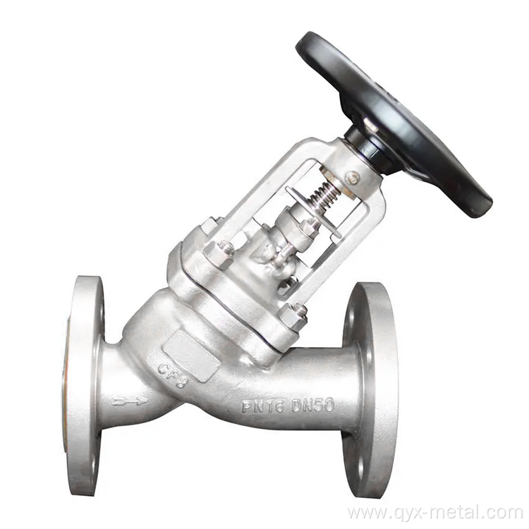 forged Flange End Y-Type Titanium alloy Globe Valve