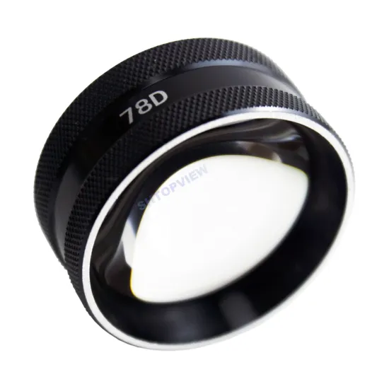 Retinal Lens Surgical Instruments: Properties and Eye Lens Accessories (20D, 78D, 90D)