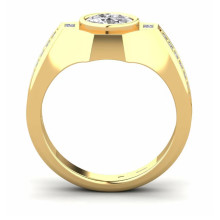 Lab Diamond Cuban Chain Lab Diamond Micro 9K white gold Cuban Chain Factory