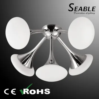 Modern style round G9 Iron dental multi color Material led Ceiling Light