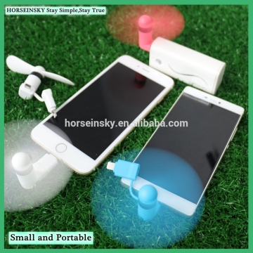 Mini USB Fan Promotional Gift Item OEM Cell Phone OTG Small and Portable