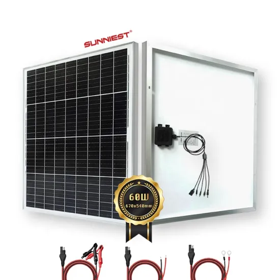 Affordable Chinese Monocrystalline Solar Modules and Panels: Government Program Supported Portable 60W 18V Options Weighing 3.65Kg