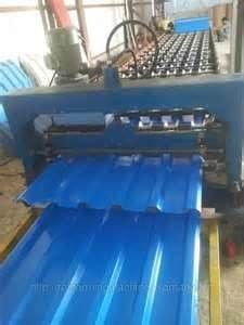 High Strengh Hydraulic Aluminum Roof Corrugating Sheet Roll Forming Machine