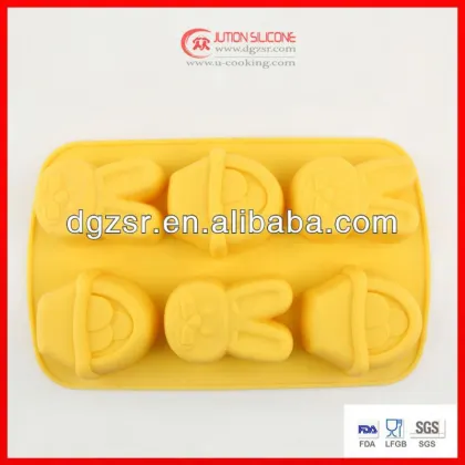 SA8000/FDA/LFGB Attractive specialty silicone snowflake cake mould