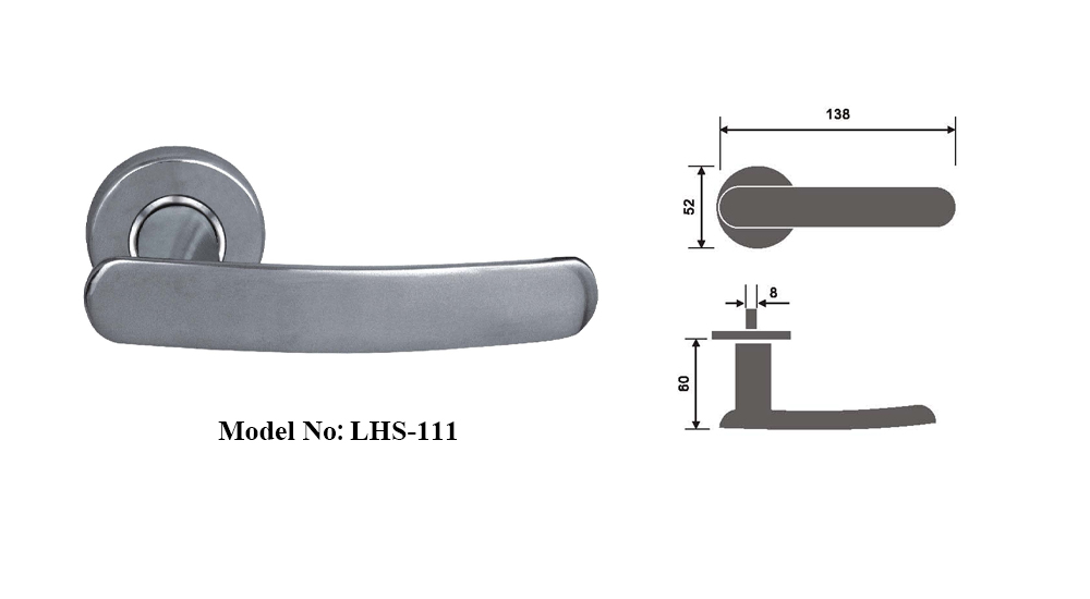 High Grade Stainless Steel Solid Door Handles