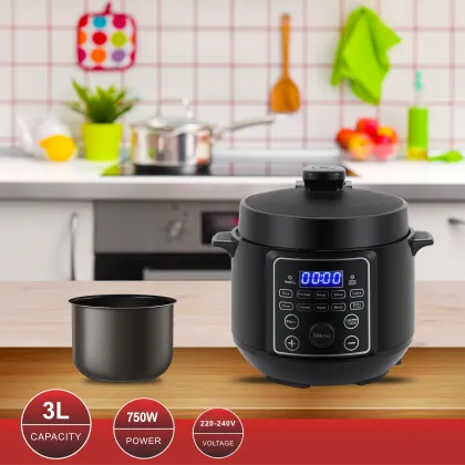 3L Mini One-Key Exhaust Electric Pressure Cooker