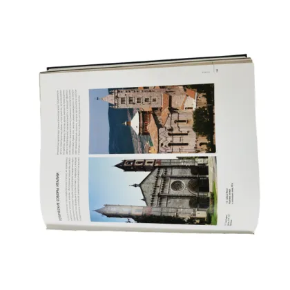 Gold Stamping Logo hardcover paper book printing