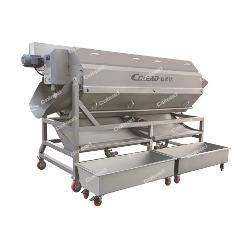 Potato Continuous Roller Peeling Machine for vegetable