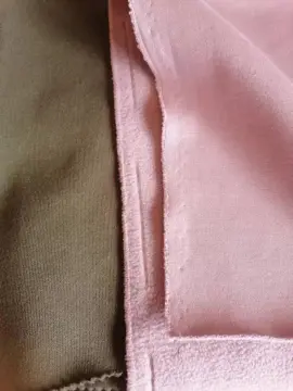 Cotton polyester knitted back brushed french terry fabric
