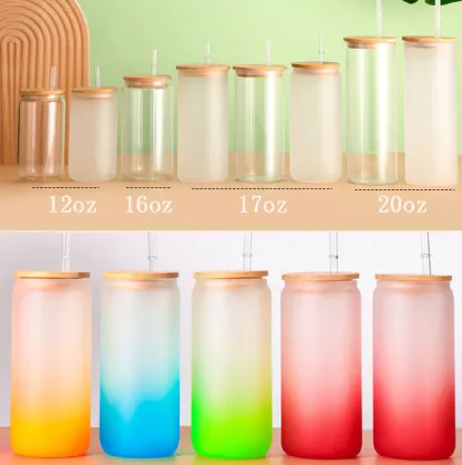 Wholesale 2023 new glass  cup  water bottle simple department store student bottle  libby  bottle