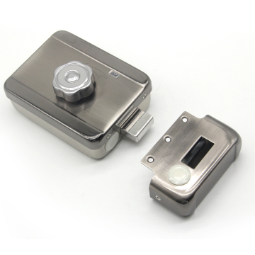 Stainless Steel Electronic Magnetic Smart Spring Bolt Door Rim Lock