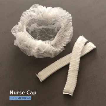 Elastic Non-Woven Head Cap Medical Use