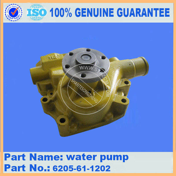 KOMATSU engine SA6D108E-2A-S7 water pump 6221-63-1102