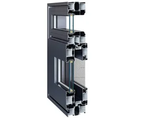 Window screen integrated window(outward opening system)