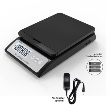 SF-805 30KG Digital Shipping Postal Scale with AC Adapter - Black